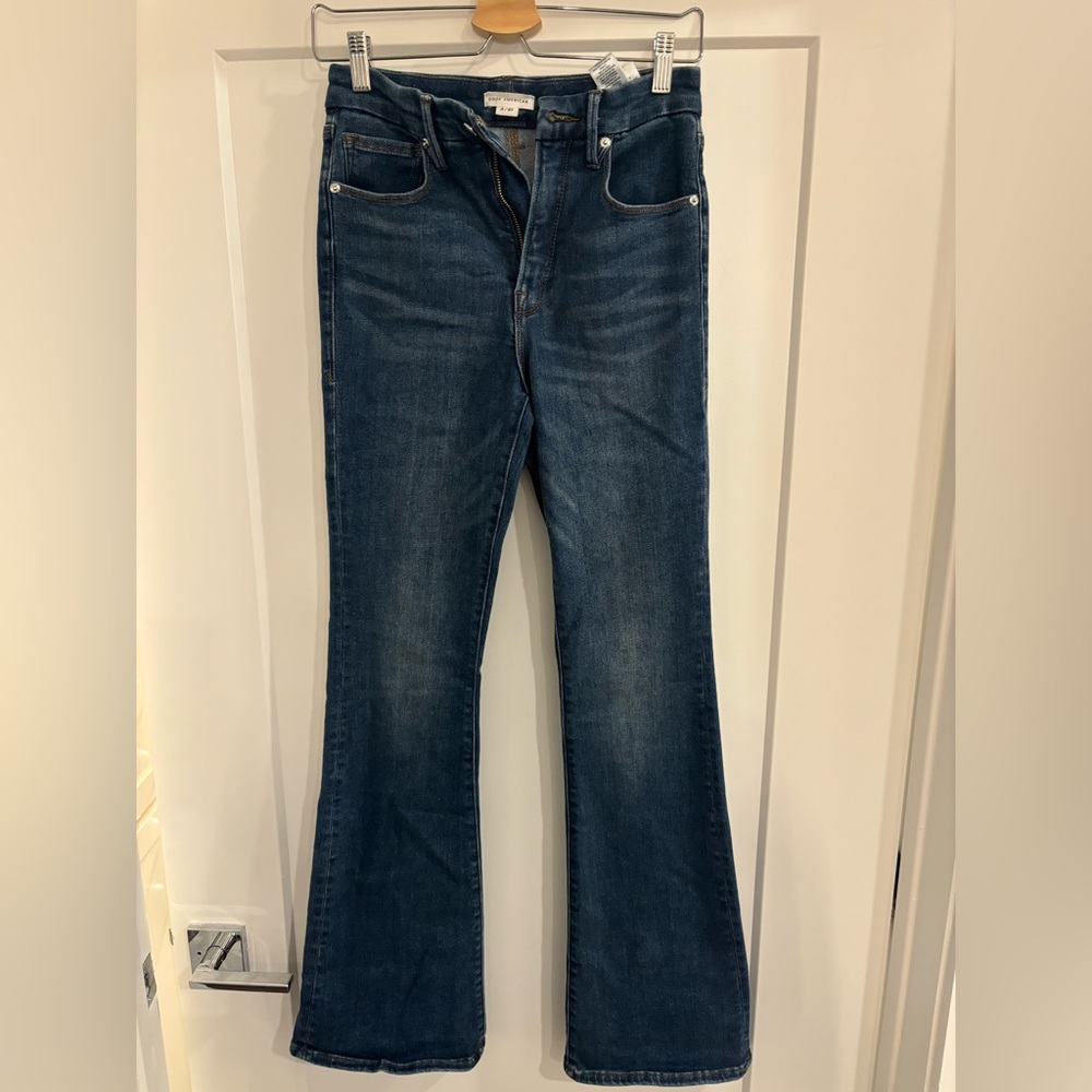 Good American Classic Bootcut Jeans Size 4
